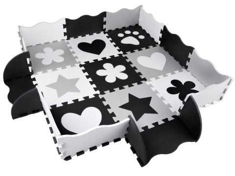 Puzzle piankowe kontrastowa mata kształty ZA4782 Puzzle piankowe kontrastowa mata kształty ZA4782