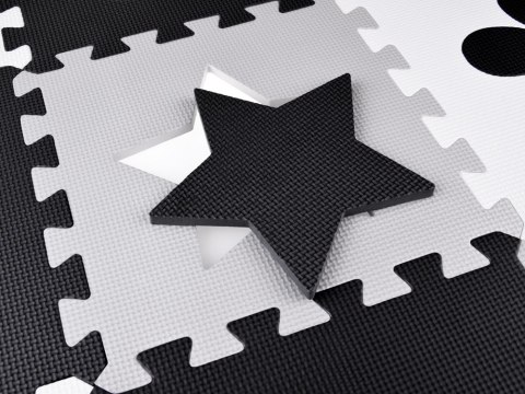 Puzzle piankowe kontrastowa mata kształty ZA4782 Puzzle piankowe kontrastowa mata kształty ZA4782