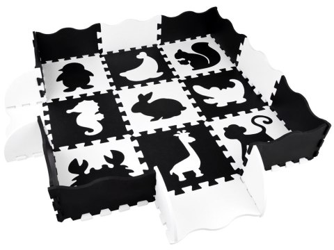 Puzzle piankowe kontrastowa mata zwierzątka kształty ZA4783 Puzzle piankowe kontrastowa mata zwierzątka kształty ZA4783