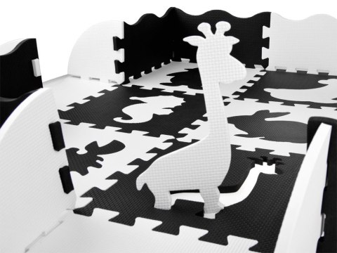 Puzzle piankowe kontrastowa mata zwierzątka kształty ZA4783 Puzzle piankowe kontrastowa mata zwierzątka kształty ZA4783