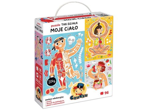 CzuCzu Puzzle Tak działa Moje Ciało 96 el. ZA4853 CzuCzu Puzzle Tak działa Moje Ciało 96 el. ZA4853