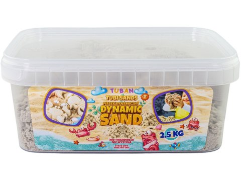 TUBAN piasek dynamiczny naturalny 2,5kg BOX ZA4840