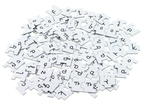 Jawa Edukacyjna gra - układanka Poznajemy LITERY z profesorkiem GR0662
