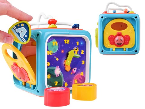 Kostka interaktywna edukacyjna pianinko przeplatanka sorter ZA4275 NI