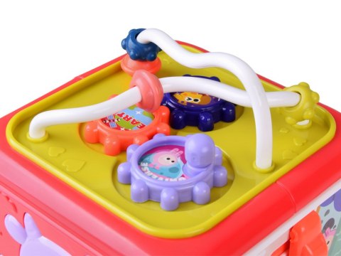 Kostka interaktywna edukacyjna pianinko przeplatanka sorter ZA4275 RO