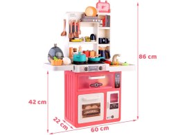 Kuchnia efekt gotowania para dźwięk światło lodówka garnki 63el ZA4667