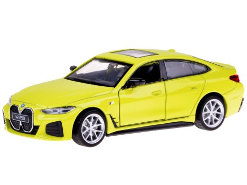 Auto metalowe Elektryczne BMW i4 M50 Gran Coupe dźwięk światła ZA5044 Auto metalowe Elektryczne BMW i4 M50 Gran Coupe dźwięk światła ZA5044