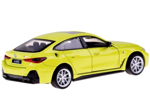 Auto metalowe Elektryczne BMW i4 M50 Gran Coupe dźwięk światła ZA5044 Auto metalowe Elektryczne BMW i4 M50 Gran Coupe dźwięk światła ZA5044