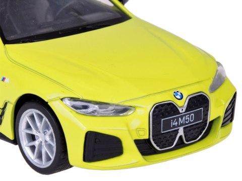 Auto metalowe Elektryczne BMW i4 M50 Gran Coupe dźwięk światła ZA5044 Auto metalowe Elektryczne BMW i4 M50 Gran Coupe dźwięk światła ZA5044