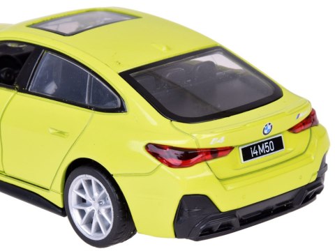 Auto metalowe Elektryczne BMW i4 M50 Gran Coupe dźwięk światła ZA5044 Auto metalowe Elektryczne BMW i4 M50 Gran Coupe dźwięk światła ZA5044