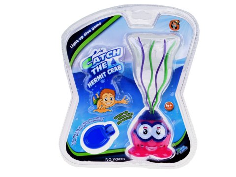 Zabawka świecący Krab do nauki nurkowania zabawka do kąpieli wody SP0777 Zabawka świecący Krab do nauki nurkowania zabawka do kąpieli wody SP0777