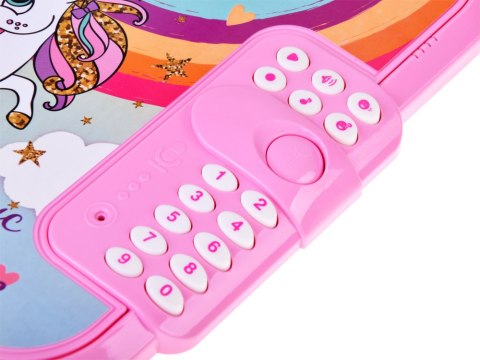 Interaktywny kodowany SEKRETNY PAMIĘTNIK 2w1 Magiczny Jednorożec ZA5769