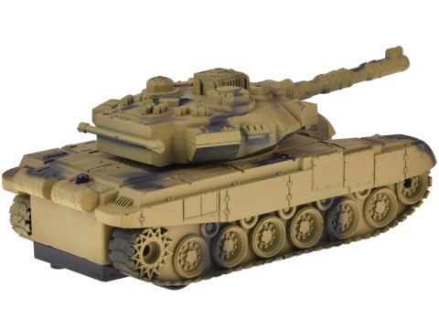 Czołg RC na Pilota Obracana Wieżyczka Światła Realistyczne dźwięki RC0728