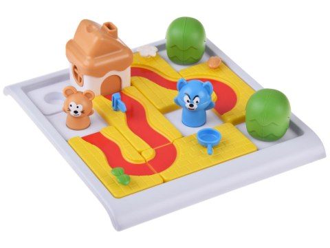 Gra planszowa ŚCIEŻKI - rozwiązywanie logicznych łamigłówek 48 zdań ZA5818