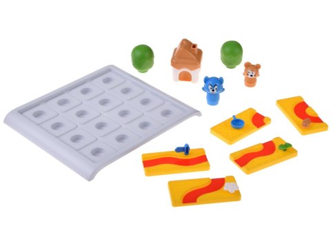 Gra planszowa ŚCIEŻKI - rozwiązywanie logicznych łamigłówek 48 zdań ZA5818