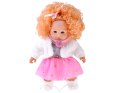 Interaktywna lalka ALICJA 32cm z burzą blond włosów - mówi i gaworzy ZA5841