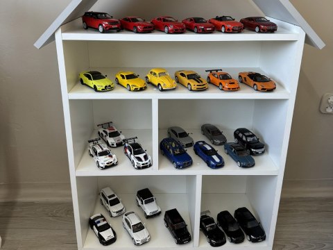 Auto metalowe model Lamborghini Aventador Roadster 1:32 interaktyw. ZA5053