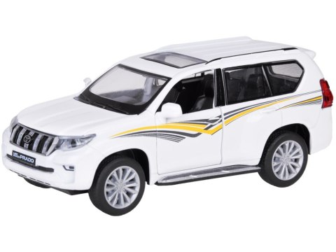 Auto metalowe model TOYOTA LAND CRUISER PRADO światło dźwięk SUV ZA5056 Auto metalowe model TOYOTA LAND CRUISER PRADO światło dźwięk SUV ZA5056