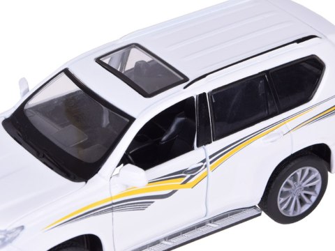Auto metalowe model TOYOTA LAND CRUISER PRADO światło dźwięk SUV ZA5056 Auto metalowe model TOYOTA LAND CRUISER PRADO światło dźwięk SUV ZA5056