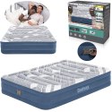 Bestway 2os wygodny materaca Queen 203x152x36cm wbudowana pompka 6712Y