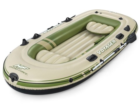 Bestway Dmuchany 3osob Ponton + wiosła 294 x 137cm Voyager X3 Raft 65164 Bestway Dmuchany 3osob Ponton + wiosła 294 x 137cm Voyager X3 Raft 65164
