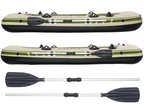 Bestway Dmuchany 3osob Ponton + wiosła 294 x 137cm Voyager X3 Raft 65164 Bestway Dmuchany 3osob Ponton + wiosła 294 x 137cm Voyager X3 Raft 65164