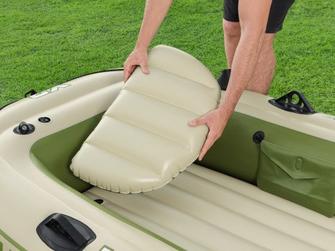Bestway Dmuchany 3osob Ponton + wiosła 294 x 137cm Voyager X3 Raft 65164 Bestway Dmuchany 3osob Ponton + wiosła 294 x 137cm Voyager X3 Raft 65164