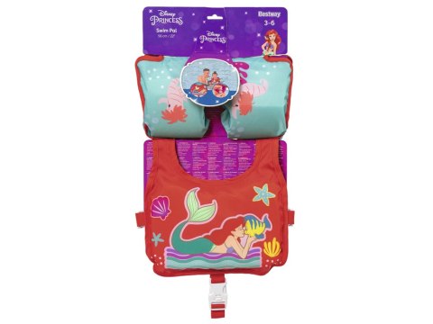 Bestway Kamizelka do pływania z rękawkami 3-6 L Mała Syrenka 9101I Bestway Kamizelka do pływania z rękawkami 3-6 L Mała Syrenka 9101I
