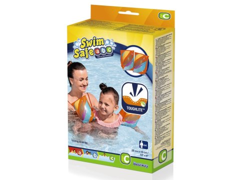 Bestway kolorowe rękawki do pływania S/M motylki 32273 Bestway kolorowe rękawki do pływania S/M motylki 32273