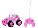 Autko dla lalki Różowy Samochód Terenowy z pilotem dla dziewczynek ZA5909