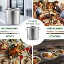 GARNEK GASTRONOMICZNY Z POKRYWĄ STALOWĄ 25L KINGHOFF KH-1963