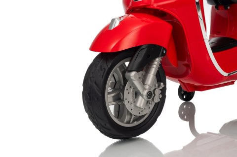 Pojazd Skuter Vespa ROMA Czerwony
