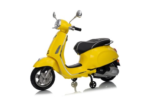 Pojazd Skuter Vespa ROMA Żółty