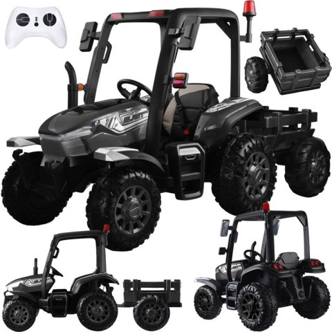 Duży Traktor z przyczepą 4x4+ pilot światło PA0266