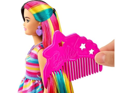 Lalka Barbie Totally Hair Kolorowe włosy akcesoria serduszka HCM90 ZA5085 Lalka Barbie Totally Hair Kolorowe włosy akcesoria serduszka HCM90 ZA5085