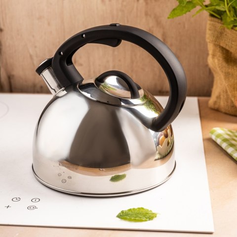 CZAJNIK STALOWY Z GWIZDKIEM 2,5L KLAUSBERG KB-7910