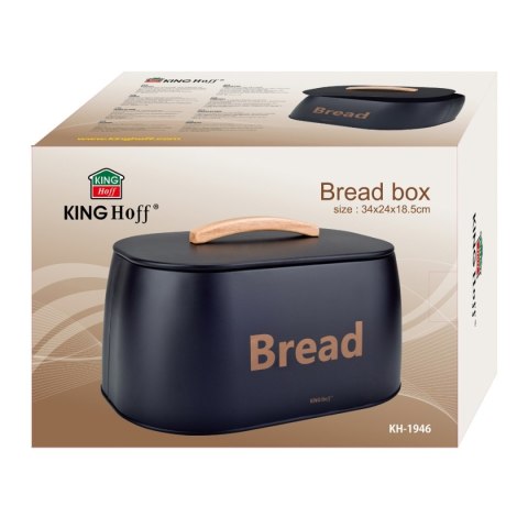 CHLEBAK POJEMNIK STALOWY NA PIECZYWO KINGHOFF KH-1946