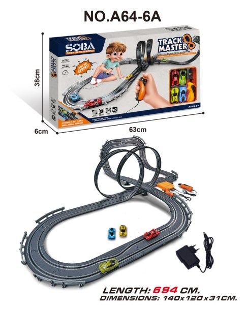 Tor Wyścigowy TRACK MASTER 694cm