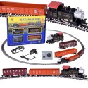 Kolejka elektryczna klasyczny parowóz z jednostką sterującą H0 1:87 RC0643