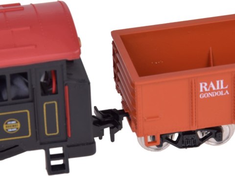 Kolejka elektryczna klasyczny parowóz z jednostką sterującą H0 1:87 RC0643 Kolejka elektryczna klasyczny parowóz z jednostką sterującą H0 1:87 RC0643
