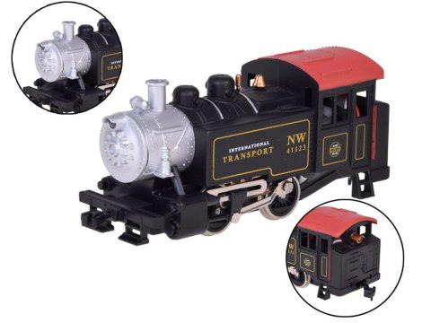 Kolejka elektryczna klasyczny parowóz z jednostką sterującą H0 1:87 RC0643 Kolejka elektryczna klasyczny parowóz z jednostką sterującą H0 1:87 RC0643