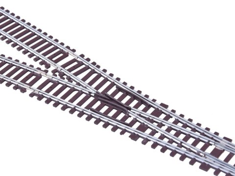 Metalowe tory do kolejki starter HO zakręty bocznica zwrotnica 3m RC0644 Metalowe tory do kolejki starter HO zakręty bocznica zwrotnica 3m RC0644