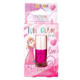Tuban Tubi Glam lakier do paznokci dla dzieci różowy perłowy 5ml ZA5164