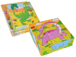 Klocki Drewniane Dla Najmłodszych Edycja Dinozaury