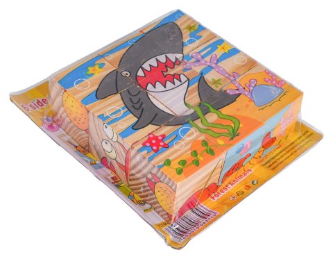 Klocki Drewniane Dla Najmłodszych Edycja Ocean