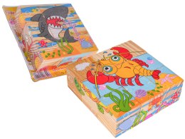 Klocki Drewniane Dla Najmłodszych Edycja Ocean