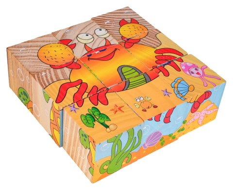 Klocki Drewniane Dla Najmłodszych Edycja Ocean