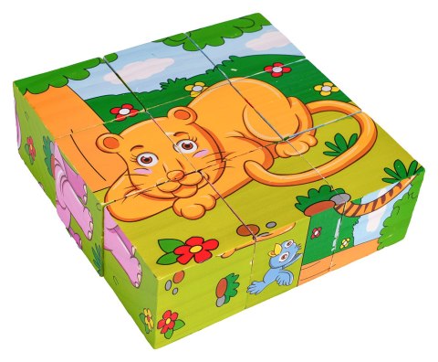 Klocki Drewniane Dla Najmłodszych Edycja Safari