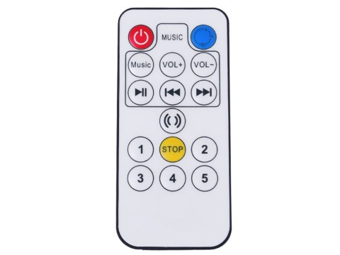 Leżaczek Bujaczek Krzesełko 3w1 z Moskitiera dla Niemowląt + Pilot ZA5822