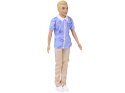 Anlily Lalka chłopak BLONDYN Paulo w koszuli i jasnych spodniach ZA6006 A